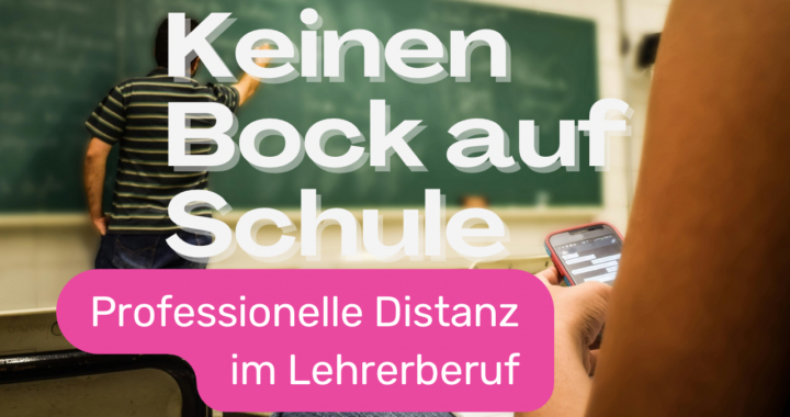 Professionelle Distanz