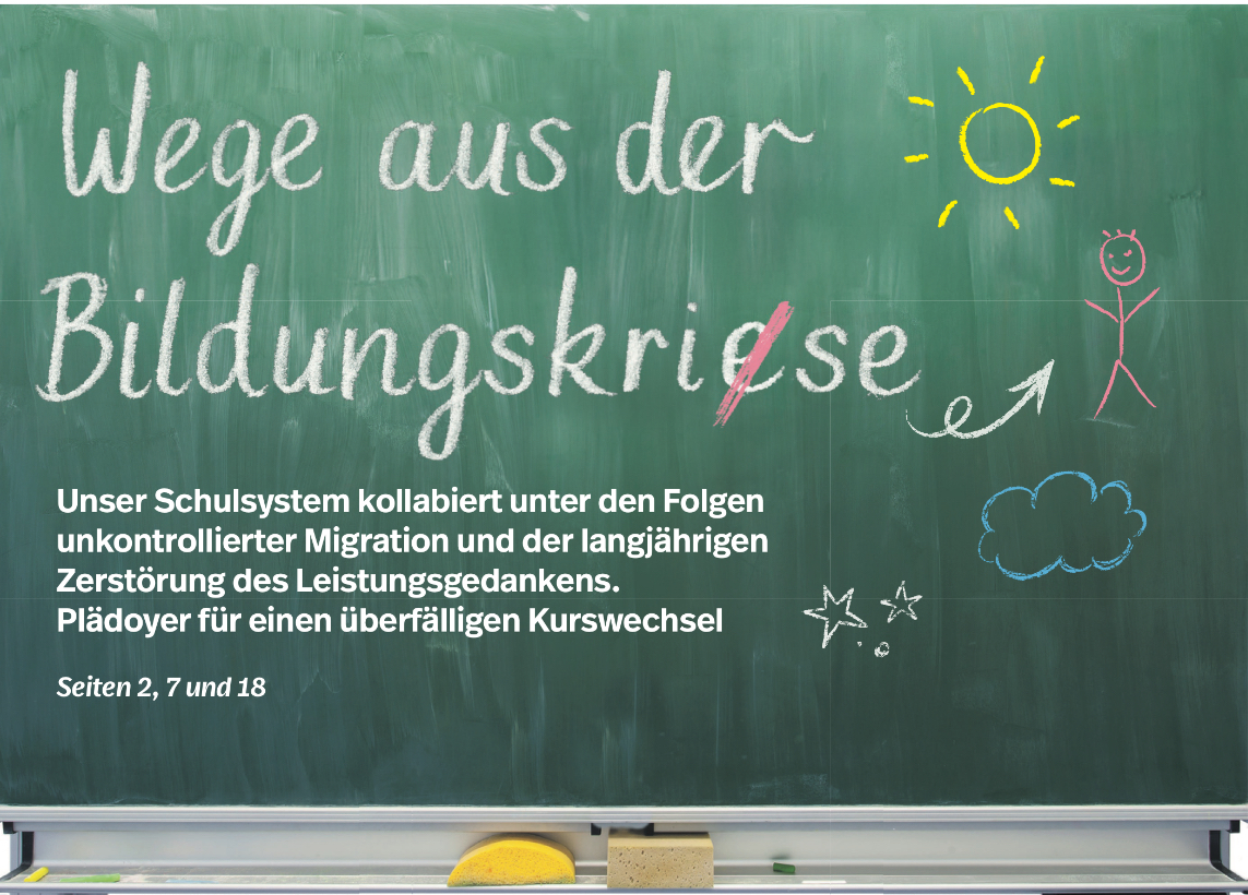 Bildungsnotstand Leistungsniveau linke Hände