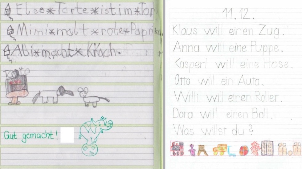 Schreibschrift - Nachtrag